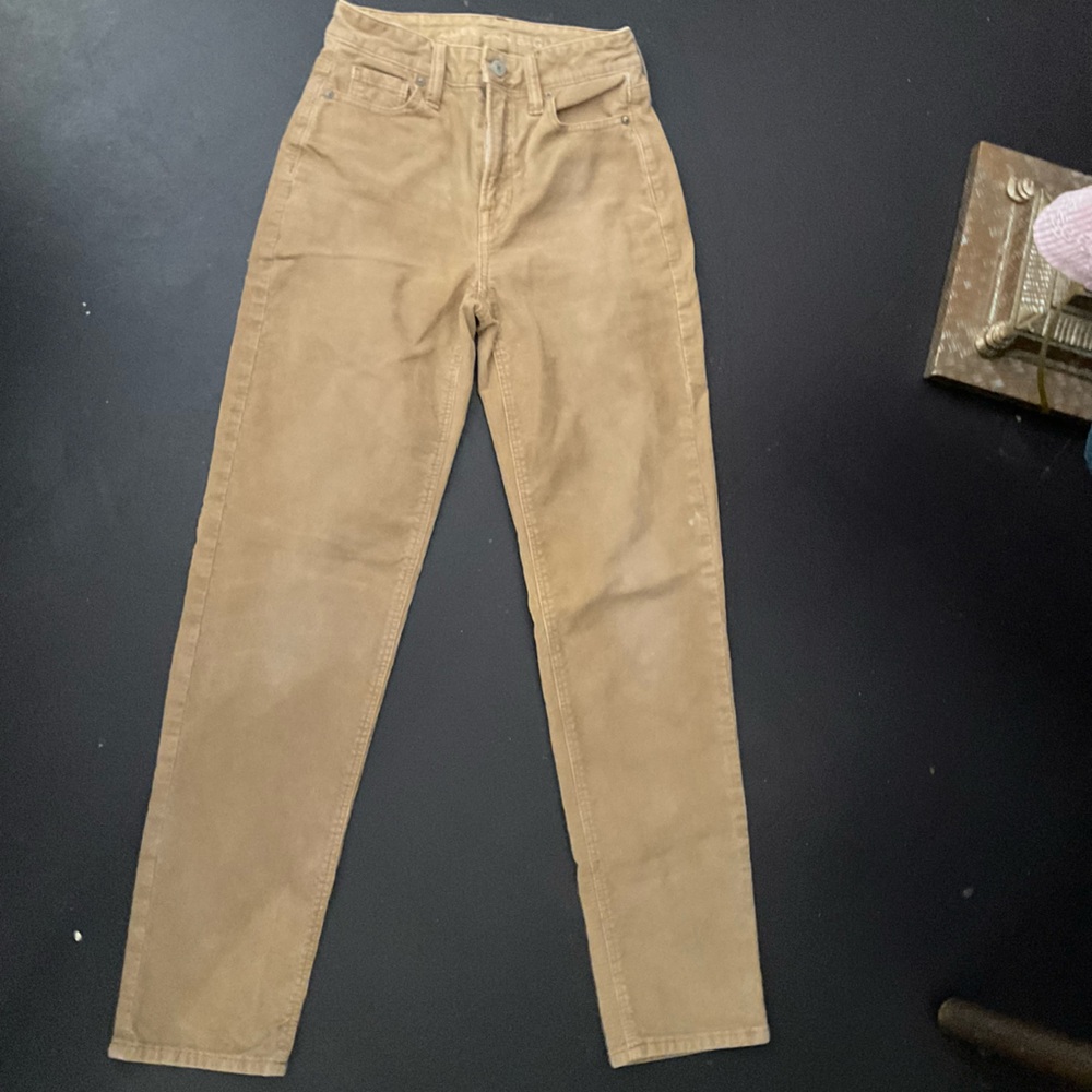 Aeropostale Women's High Rise Tan Jeans